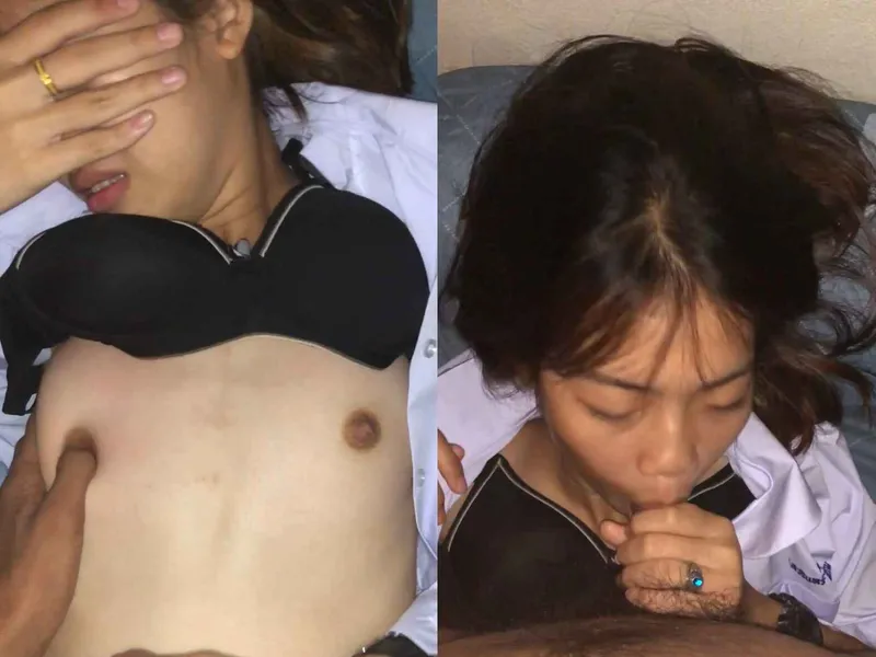 Huấn luyện cô bạn gái sinh viên thành một con đỹ dâm nghiện mút cục thịt p1